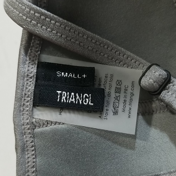 50T Triangl silver crochet bikini top, various - Picture 4 of 6